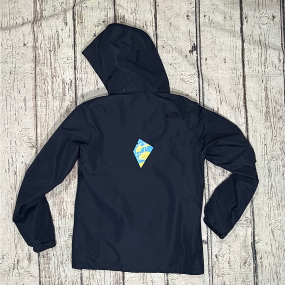 The North Face Dryvent Jacket Blue 3 In 1 Outdoor 2018 Winter Olympics Skiing - Picture 2 of 15